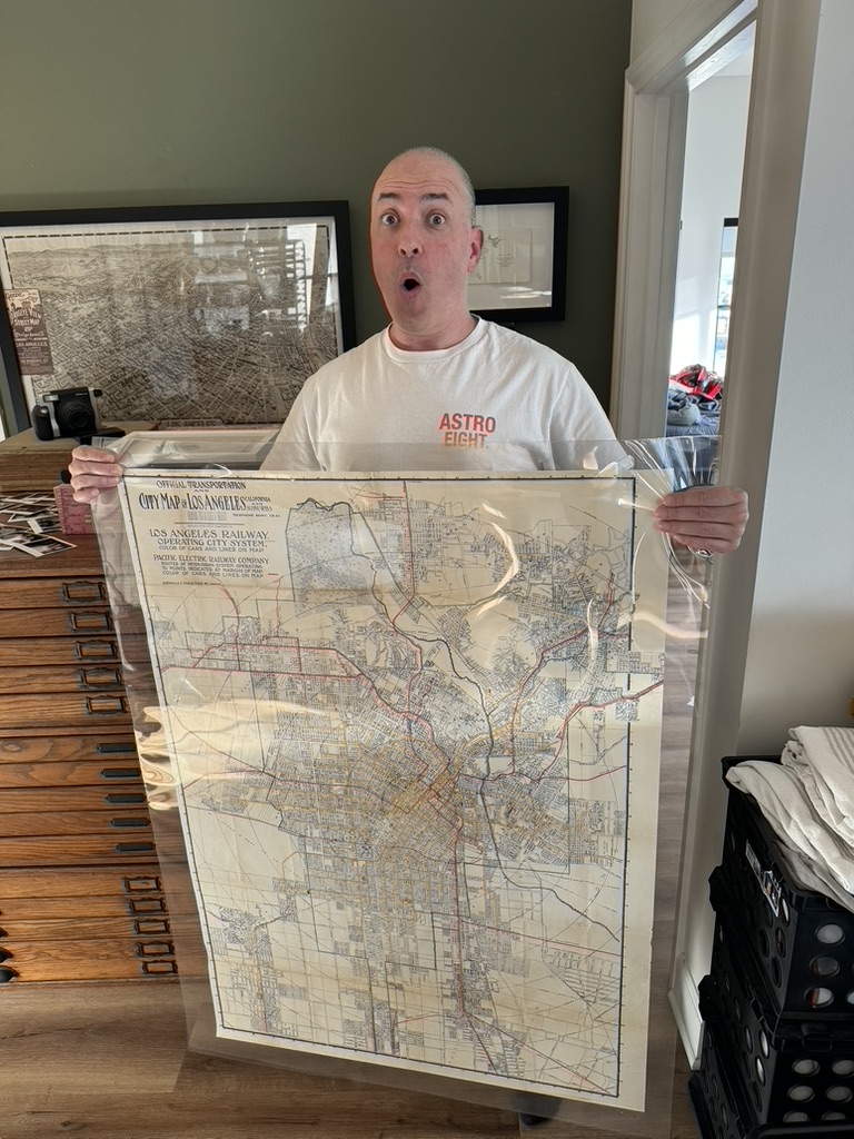 Pre-1930s Los Angeles map